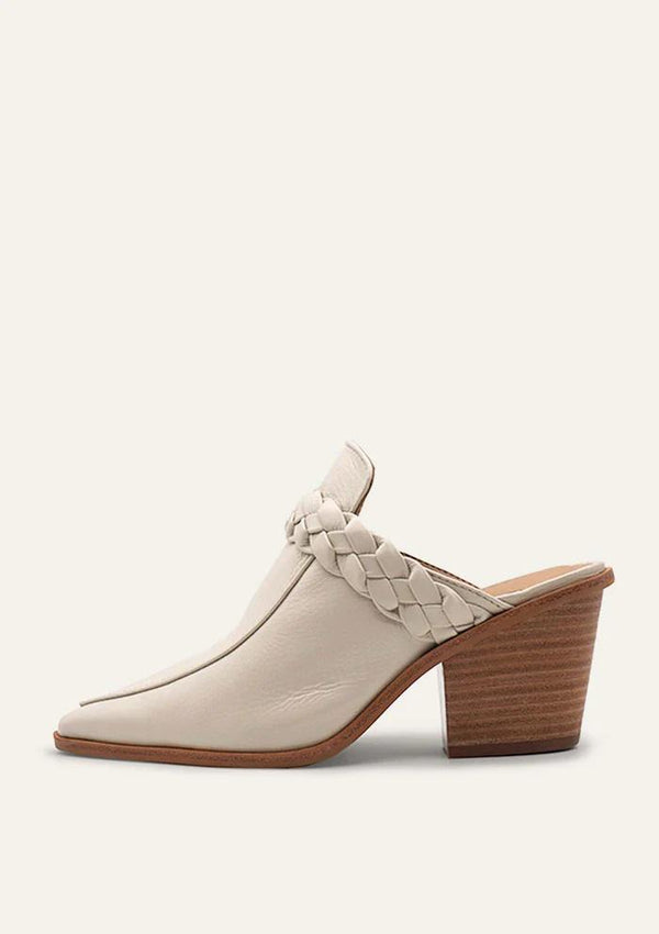 Turin Leather Mule Bootie
