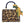 Load image into Gallery viewer, Chinoiserie Teal Leopard Bag
