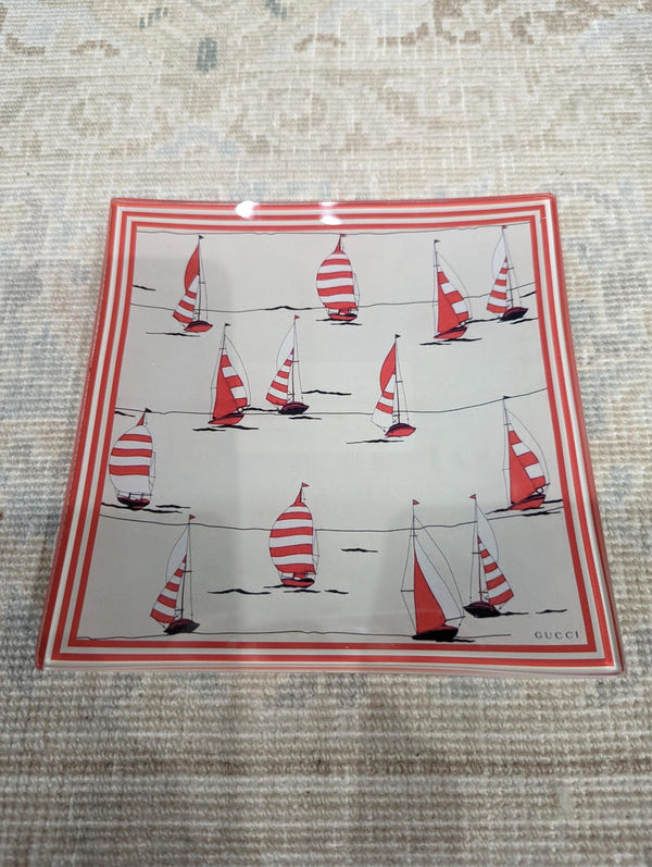 Glass Trinket Tray