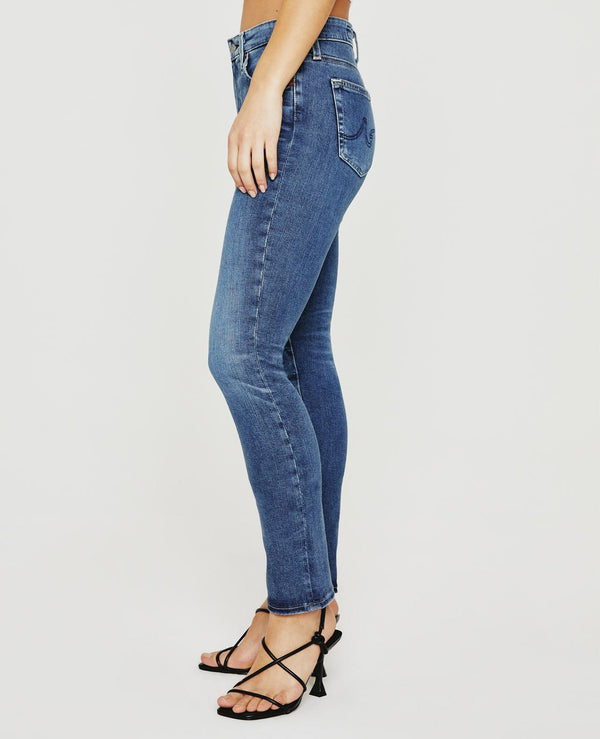 Mari High-Rise Straight Leg Jean